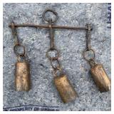 Primitive Metal Cow Bell Style Wind Chime