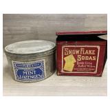 Snowflake Wafers & Purity Candy Tins -