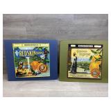 (2) Vtg Fruit Advertising Labels -