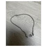Sterling Braided Bracelet 3.5TGW