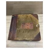 ANTIQUE 4-DRAWER , CASH REGISTER RECEIPT HOLDER -