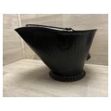 Black Metal Coal Scuttle