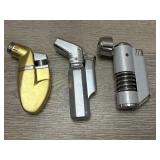(3) Torch Style Lighters
