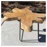 Raw Edge Wood Table -