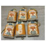 (6) Golden Grain Smoking Tobacco Sacks