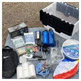 Camping / Prepper / Outdoor Lot With Tote -