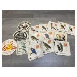 Vtg Advertising Coasters -