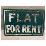 Metal Flat For Rent 6.5x9.5"