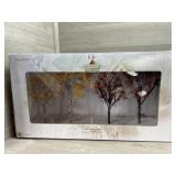 Dept 56 Set of 4 Autumn Tree NIB