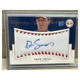 2012 Rated Rookie Drew Smyly Auto Game Ball