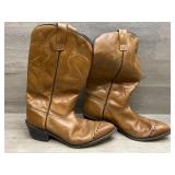 Leather Cowboy Boots Men