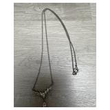 Sterling Pendant and Chain 4.9 TGW