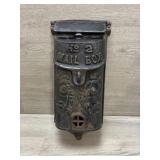 Griswold Unmarked No.2 Cast Iron Mailbox