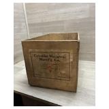 Colombo Macaroni Spokane WA Wood Crate