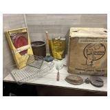 Advertising, Stoneware, Baskets & More!