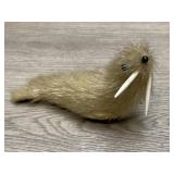Genuine Seal Fur Borden Figurine Norway -