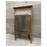 Antique Snow White Washboard