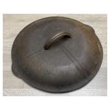 Ribbon Pattern Dutch Oven Lid - Unknown Maker -