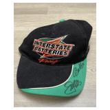 Signed Interstate Batteries Hat -