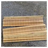(2) Bamboo Sun Shades -