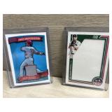 (2) Baseball Game Worn Relics #