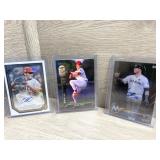 (3) Baseball Autos - Justin Bour #