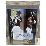 01 Panini Black Baseball Jake Cronenworth RC Auto