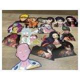 (14)  Holographic Anime Stickers -