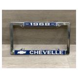1968 Chevelle Plate Cover -
