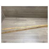 (2) Yard Sticks From Pullman & Moscow