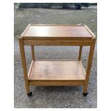 MCM Dolphin TeakWood Folding Table -