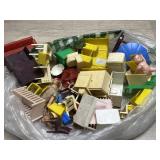 Mixed Plastic Doll House Furniture-
