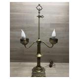 (2) Bulb Torchiere Lamp - Needs Shades