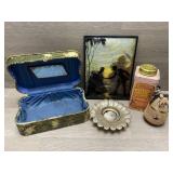 Silhouette Print, Talcum & More -