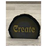 Agate 'Create' Stone