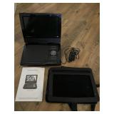 9' Portable DVD Player - Tested & Works - Has