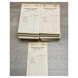 Dozen Conoco Oil & Gas Receipt Books - Haire &