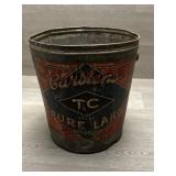 Carstens Pure Lard Tin -
