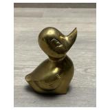 3' Solid Brass Duck -