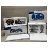 (2) Dept 56 Snow Village Figures