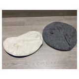 (2) Caps Cat & Fiddler Wool Aviator Costume-