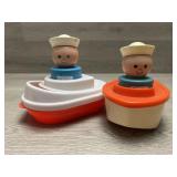 1974 Fisher Price Boats With People
