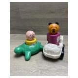 Fisher Price Turtle & Ambulance with Chunky