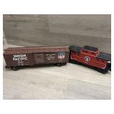 Williams O Gauge Boxcar & Caboose