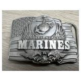 1991 Siskiyou Marines Belt Buckle