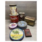 Household Advertising Tins -