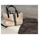 Felted and Leather Kate Spade Bag w/ Dust Cover