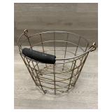 Gold Ball Range Basket - Decor 9" Wide x 6.5ï¿½