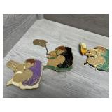 3 Little League Baseball Pins CA-21