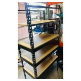 4 Shelf Metal Garage Rack